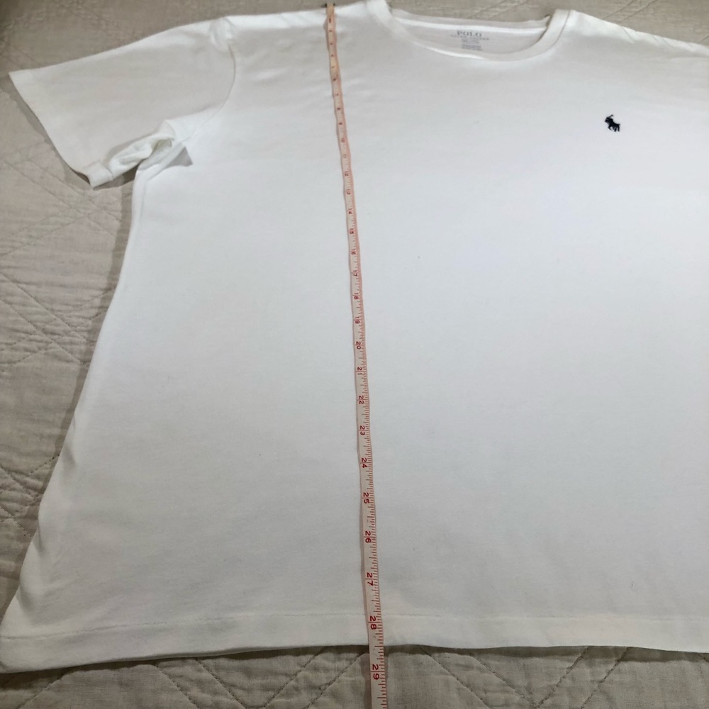 Polo Ralph Lauren Solid Short-Sleeve Tee White - Picture 5 of 8